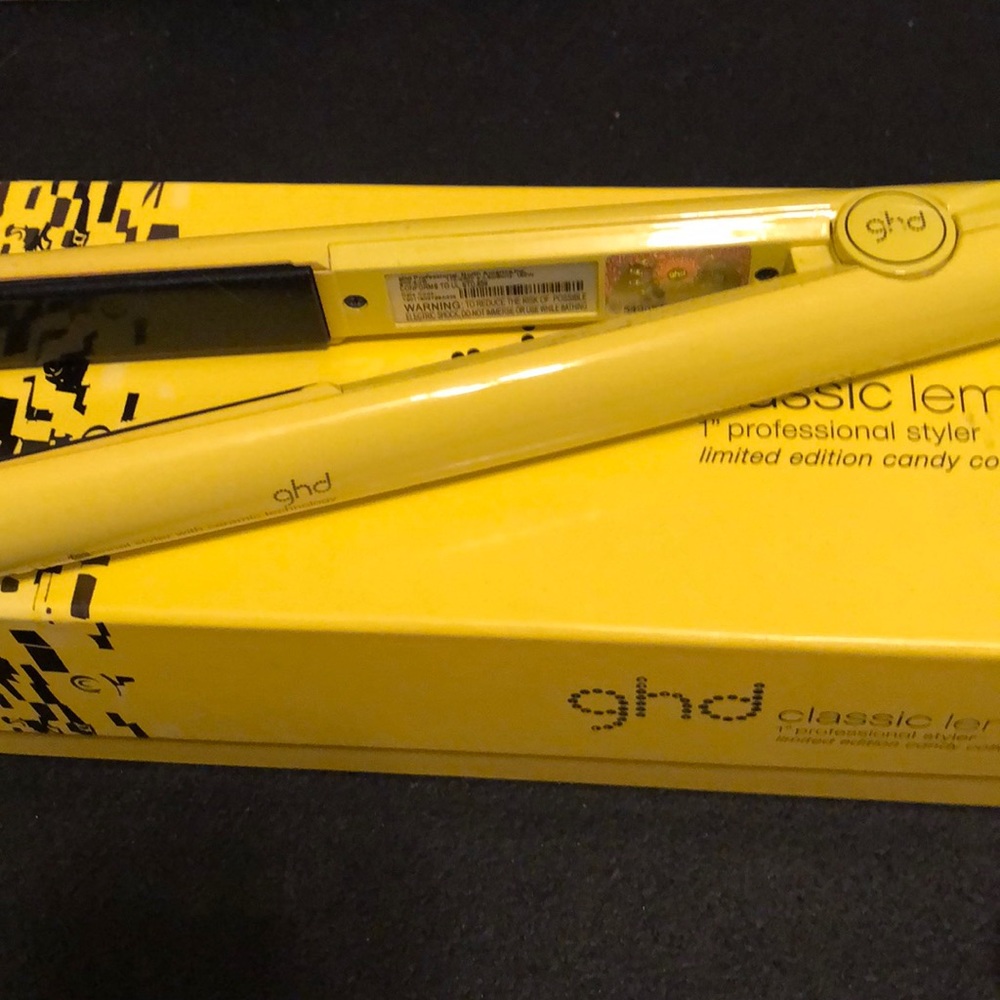 Ghd 2-inch flat ironer yellow